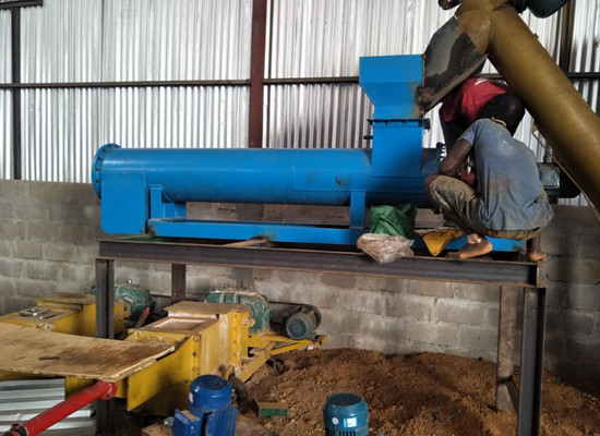 Liberia 2tph palm oil extraction machine line