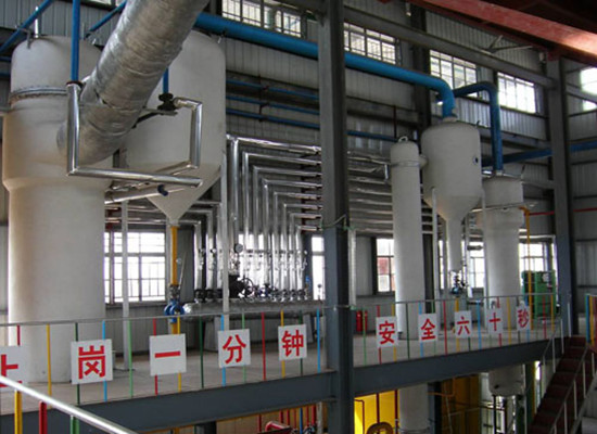 Rice bran solvent extraction plant