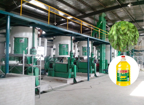 Soybean oil mill plant