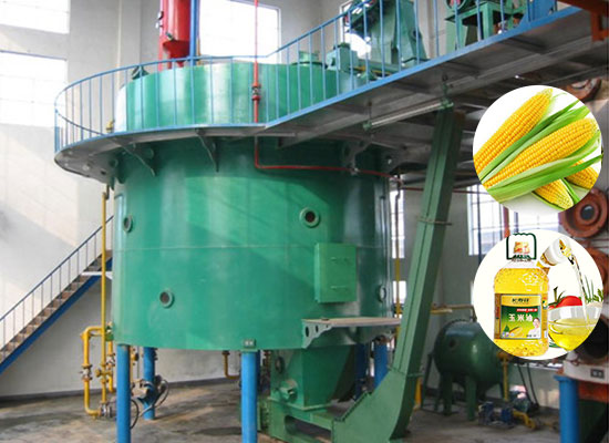 Corn germ oil mill plant