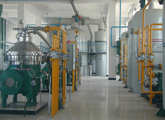 rapeseed oil continuous refinery plant