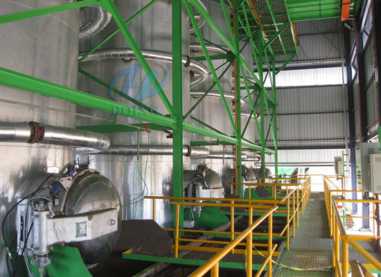 Complete set of palm oil making machine