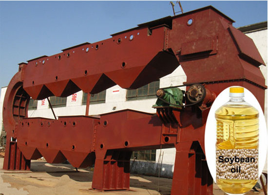 Complete set of soybean oil making machine