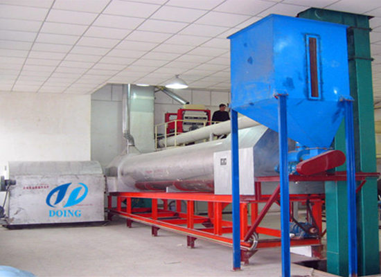 Complete set of sesame oil making machine