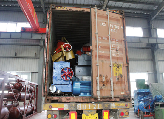 2tph palm kernel oil extraction machine will be shipped to Liberia