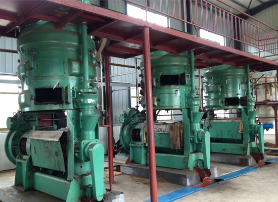 sunflower oil machine