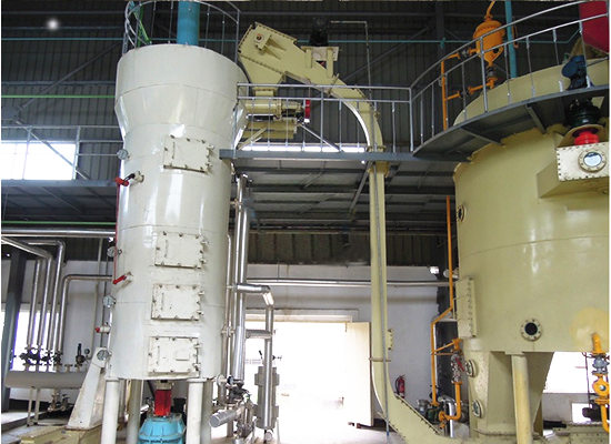 Steps in vegetable oil extraction process
