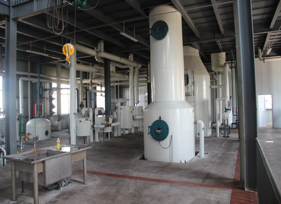 Palm oil deodorization process