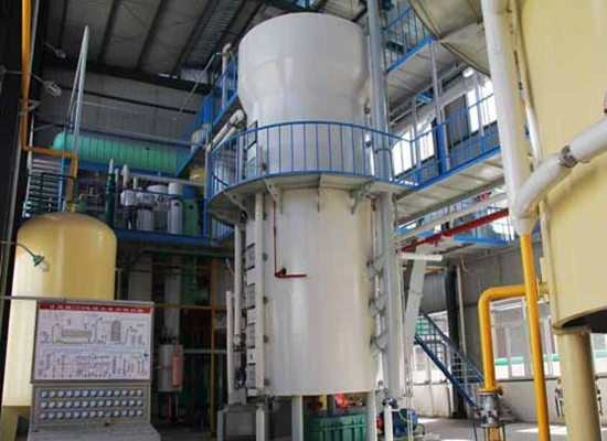 Rice bran oil making machine running video