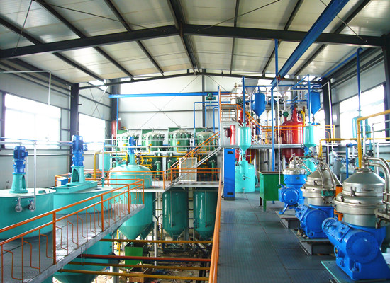 20tpd peanut oil refining machine