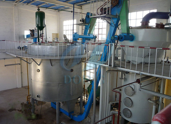 Vegetable oil processing steps