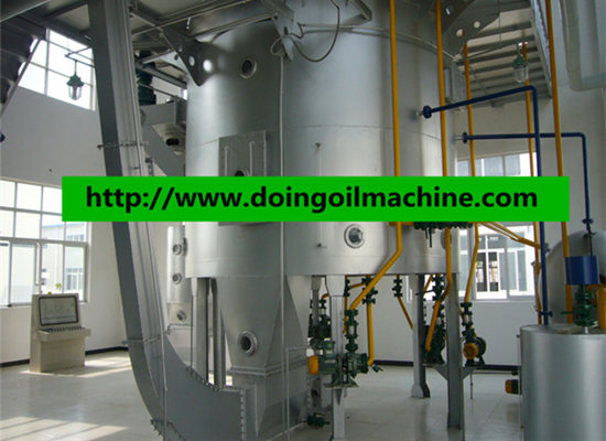 Sunflower oil processing machine