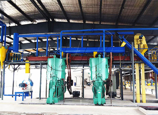 Cottonseed oil processing machine