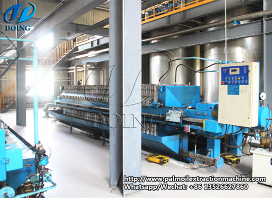 Sunflower oil refining technology and sunflower oil refining process