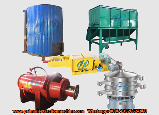 1-5tph small scale palm oil mill machinery video
