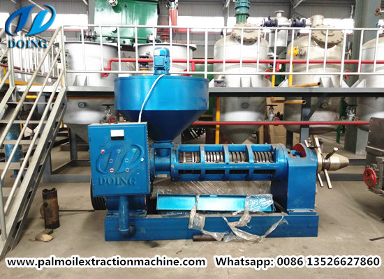 Palm kernel crushing machine is popular in Burundi