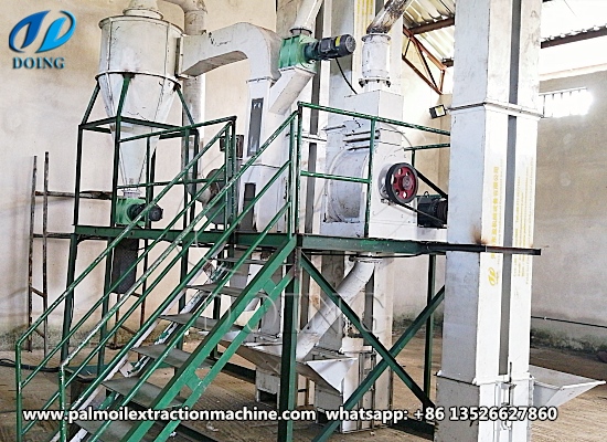 Small scale palm nut kernel cracker and separator machine successfully installed in Akwa, Ibom, Nigeria