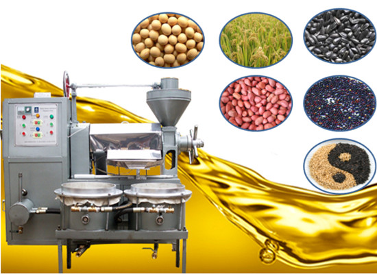 Integrated sunflower oil press machine with filter