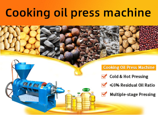 Cooking oil pressing machine running video