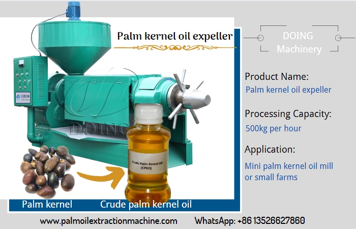 Palm kernel oil expeller photo