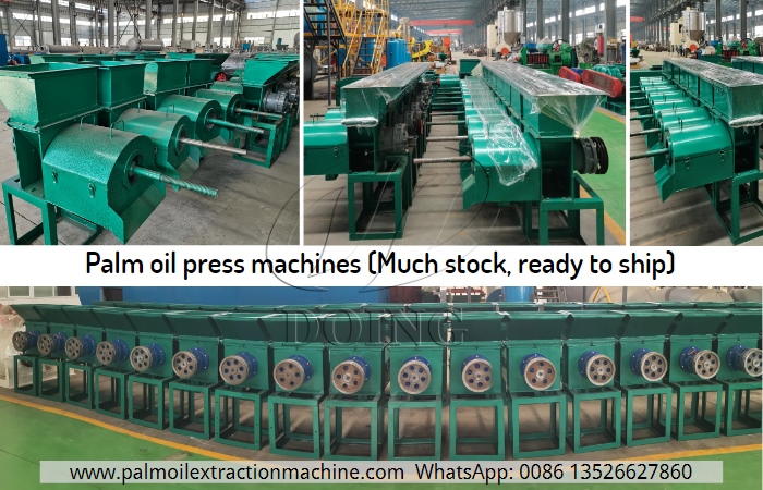 500kg/h palm oil press in stock