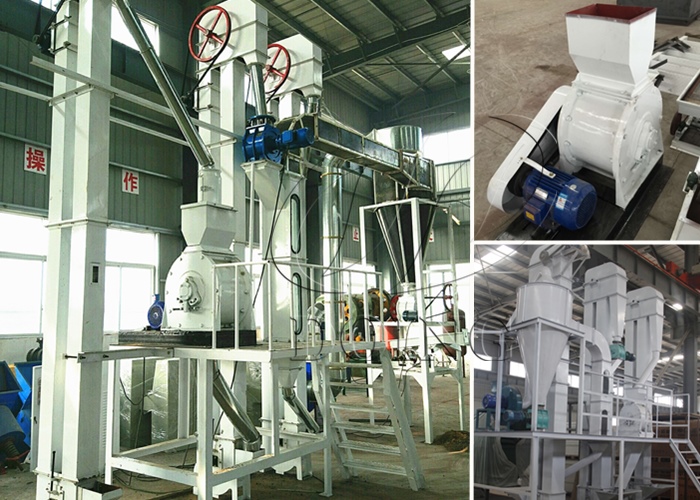 Palm kernel separation equipment in warehouse