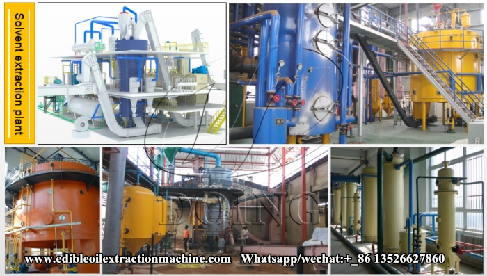 Soybean oil solvent extraction machine