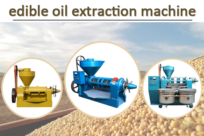 Edible oil extraction machine photo