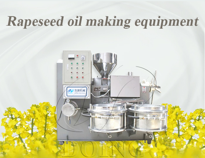 Rapeseed oil press equipment