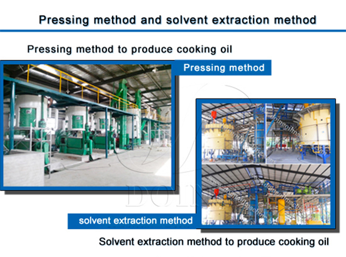 Edible oil processing equipment photo
