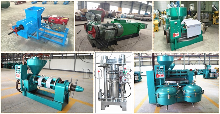 Various red palm fruit oil press machine.jpg