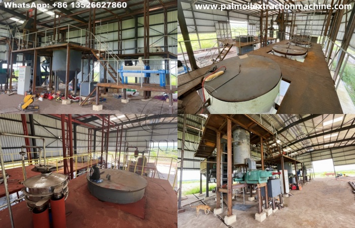 1tph palm oil pressing equipment installation.jpg