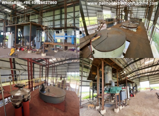 1tph palm oil pressing equipment project successfully installed in Ogun State, Nigeria