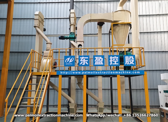 A Benin customer successfully purchased palm kernel cracker and separator from Henan Glory Company
