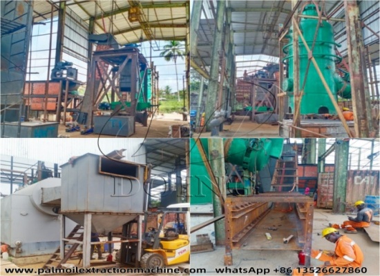 5TPH palm oil production line project in Liberia