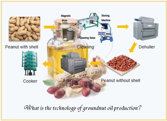 How many tons of peanut oil can you extract from 10 tons of peanuts? How do you calculate it?