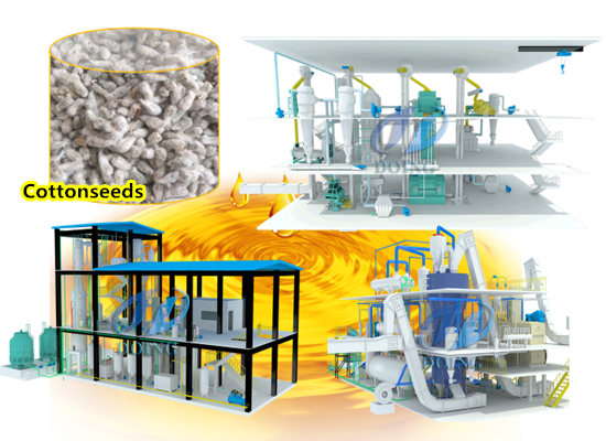 How cottonseed oil processing equipment transforms seeds into oil?