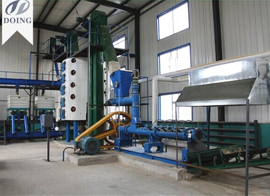 Rice bran extruder puffing machine