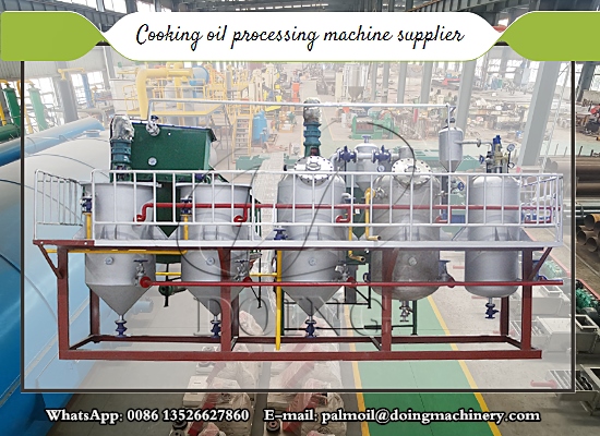 What factors should be considered when choosing the cooking oil processing machine supplier?