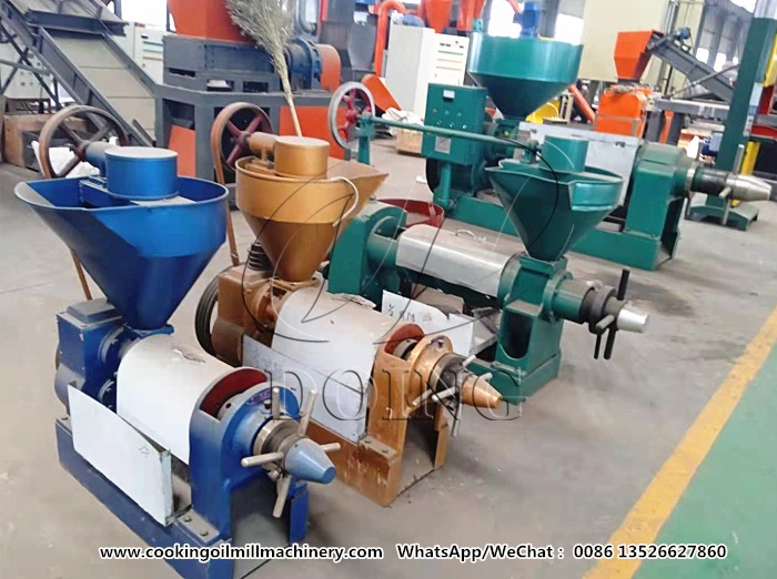 sunflower oil processing machine