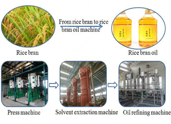 rice bran oil extraction machine 