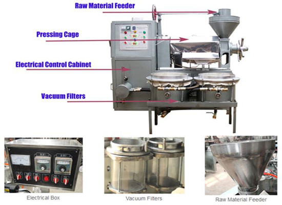 peanut oil press machine