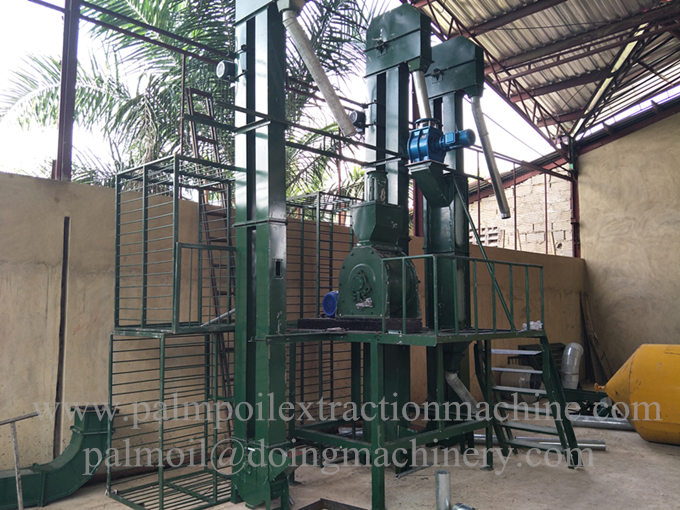 palm kernel crushing and separating machine 