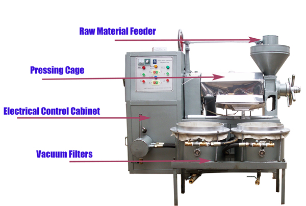 rapeseed oil press machine 