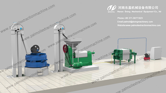 palm kernle oil expeller machine
