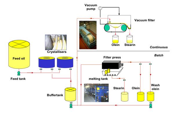 palm oil fractionation process