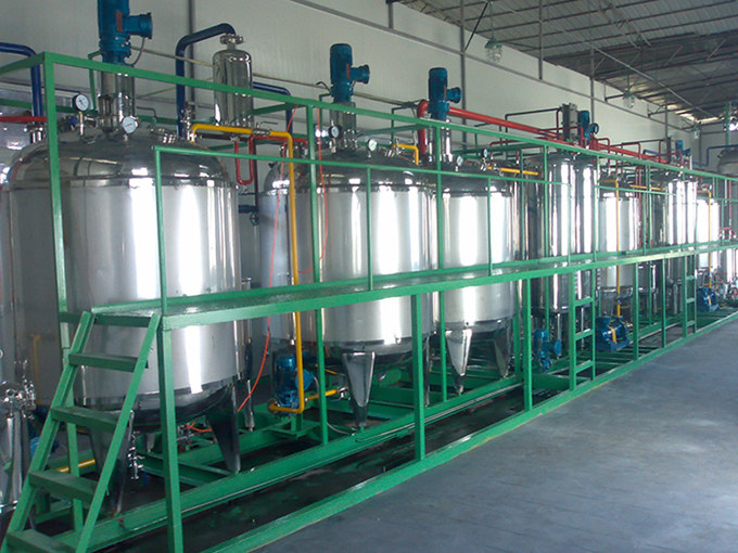 palm oil degumming and deacidification machine 