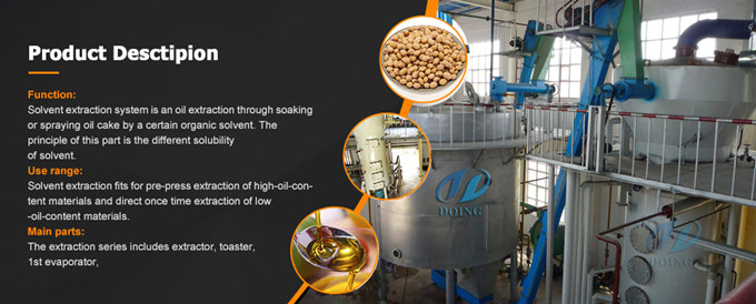 peanut cake solvent extraction machine 