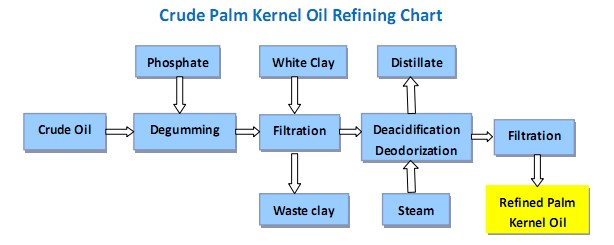 palm kernel oil refinery process