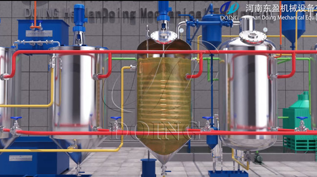 vegetable oil decolorization machine